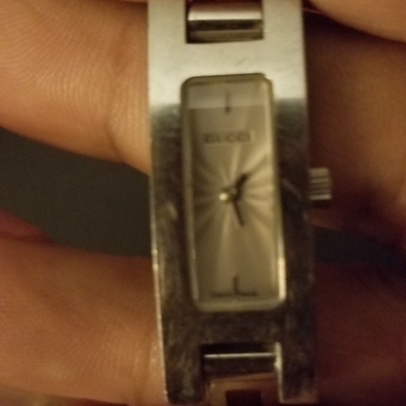 💯GUCCI LINK STAINLESS STEEL WATCH - Picture 1 of 3